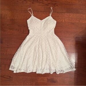 Streetwear Society White Padded Mini Dress